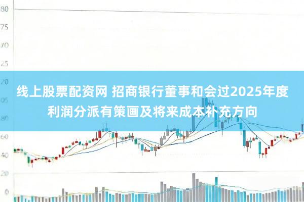 线上股票配资网 招商银行董事和会过2025年度利润分派有策画及将来成本补充方向
